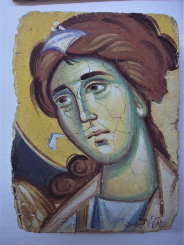 Αγγ. Κυρίου ( Τεχνική Φρέσκο , διαστ. 10 Χ 20) χείρ. Άγγελου Αλιμπέρτη