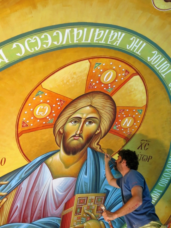 Παντοκράτορας ( Λεπτομέρεια )
