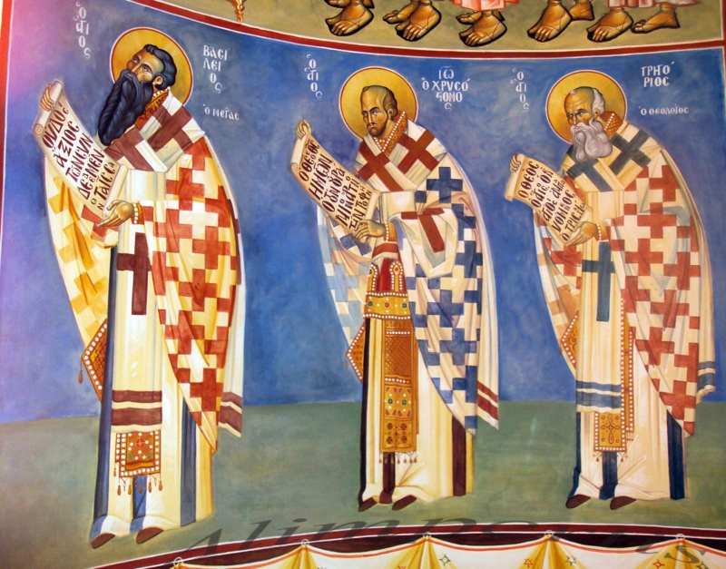 Άγιοι Βασίλειος, ΙΩ Ο Χρυσόστομος, Γρηγόριος